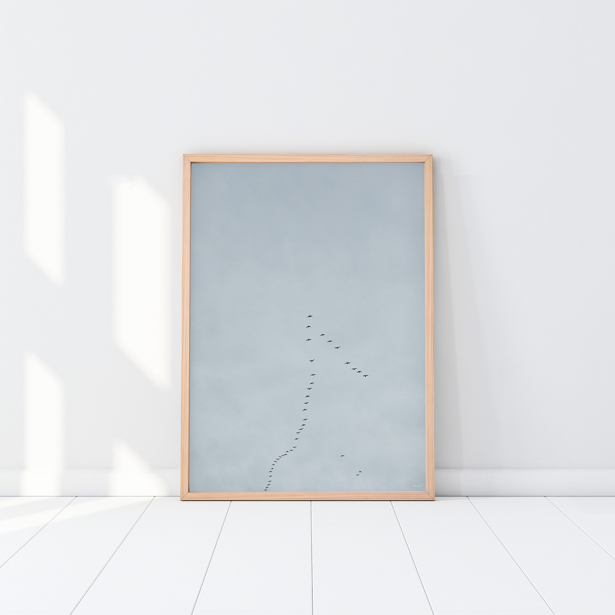 Muuttolinnut sisustusjuliste